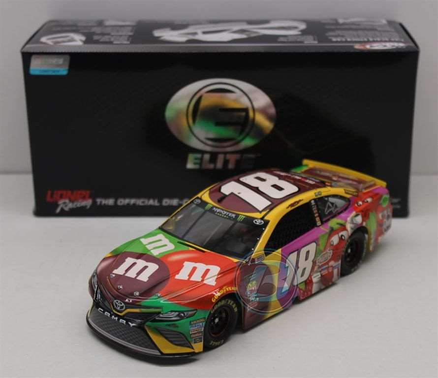 Kyle Busch 2018 M&M's Flavor Vote 1:24 Elite Nascar Diecast