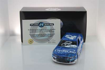 Kyle Larson Autographed w/ Paint Pen 2020 Credit One Bank 1:24 Elite Nascar Diecast Kyle Larson, Nascar Diecast,2020 Nascar Diecast,1:24 Scale Diecast, pre order diecast