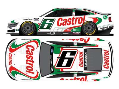 *Preorder* Brad Keselowski 2024 Castrol Throwback 1:24 Elite Nascar Diecast - FOIL NUMBER DIECAST Brad Keselowski, Nascar Diecast, 2024 Nascar Diecast, 1:24 Scale Diecast, pre order diecast, Elite