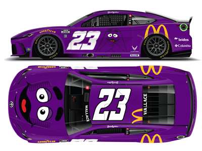 *Preorder* Bubba Wallace 2024 McDonalds Grimace 1:24 Elite Nascar Diecast Bubba Wallace, Nascar Diecast, 2024 Nascar Diecast, 1:24 Scale Diecast, pre order diecast, Elite