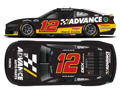 *Preorder* Ryan Blaney 2025 Advance Auto Parts 1:24 Elite Nascar Diecast - FOIL NUMBER DIECAST Ryan Blaney, Nascar Diecast, 2025 Nascar Diecast, 1:24 Scale Diecast, pre order diecast, Elite