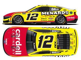 *Preorder* Ryan Blaney 2025 Menards 1:24 Elite Nascar Diecast Ryan Blaney, Nascar Diecast, 2024 Nascar Diecast, 1:24 Scale Diecast, pre order diecast, Elite