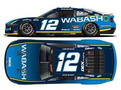 *Preorder* Ryan Blaney 2025 Wabash 1:24 Elite Nascar Diecast Ryan Blaney, Nascar Diecast, 2025 Nascar Diecast, 1:24 Scale Diecast, pre order diecast, Elite