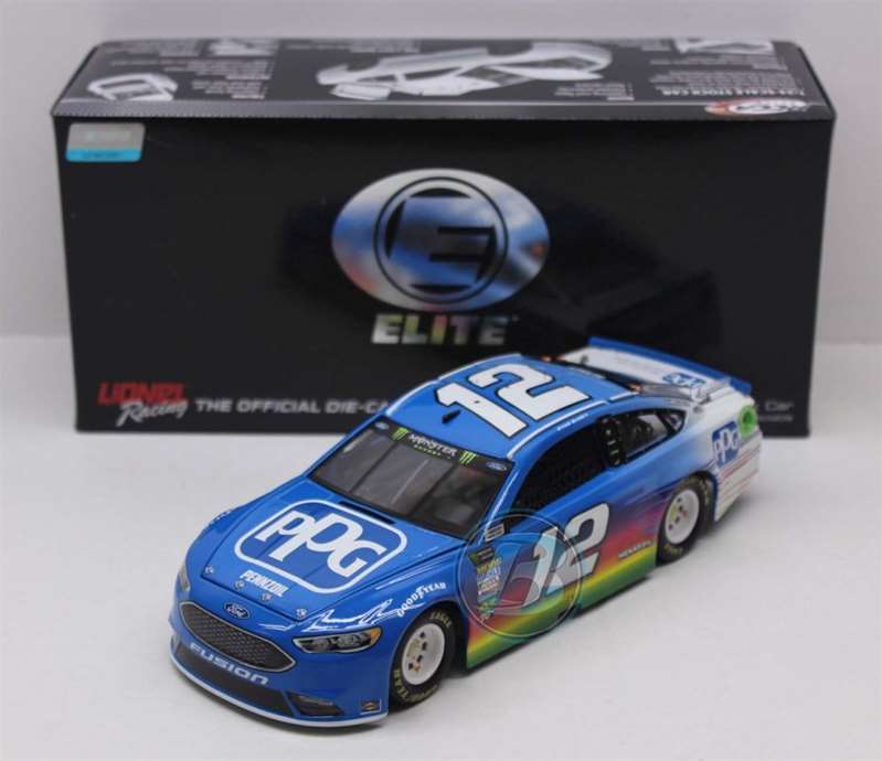 Ryan Blaney 2018 PPG Paints 1:24 Elite Nascar Diecast